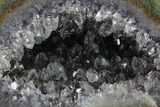 Wide, Purple Amethyst Geode - Uruguay #135349-1